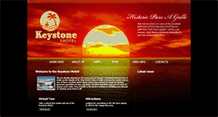 Desktop Screenshot of keystonemotel.com